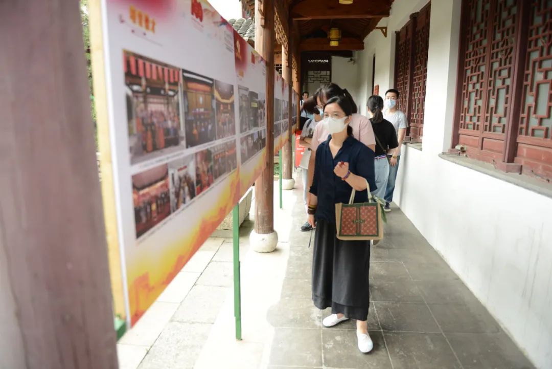 天宁禅寺举行庆祝建党“百年辉煌”主题书法展