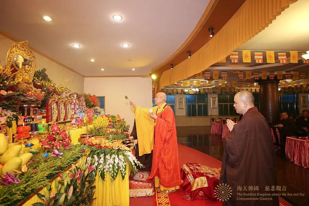 普陀山佛教协会举行全山执事共修观音七法会