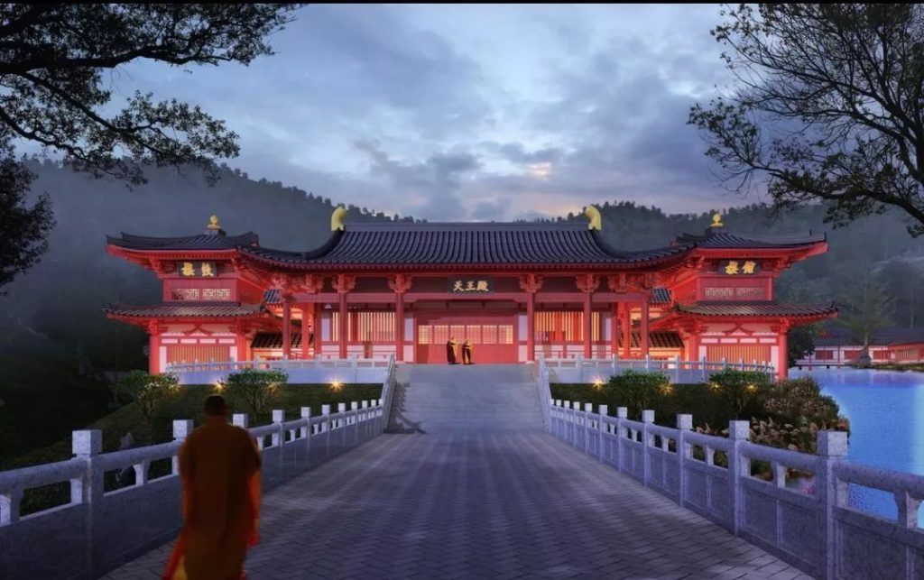 五台山佛教圣地的生态文化旅游综合体，山西省原平市生态文旅游总体规划设计