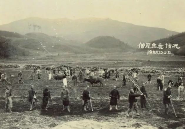 永修县发现30张老照片珍贵资料，生动记录了虚云老和尚在云居山最后的日子！