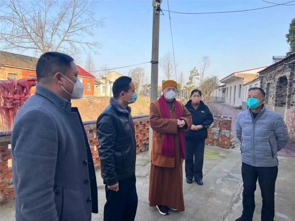 合肥市佛教协会开展新年走访慰问活动