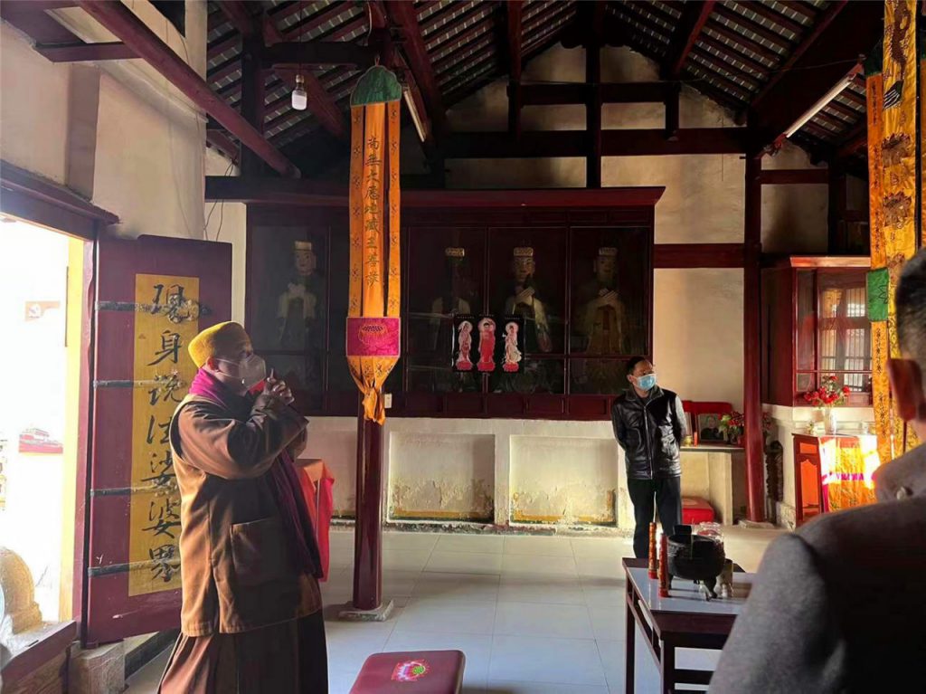 合肥市佛教协会开展新年走访慰问活动