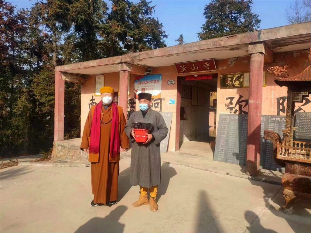 合肥市佛教协会开展新年走访慰问活动