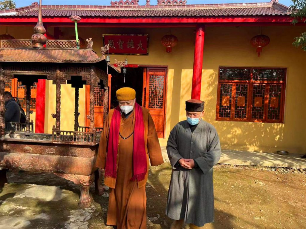 合肥市佛教协会开展新年走访慰问活动