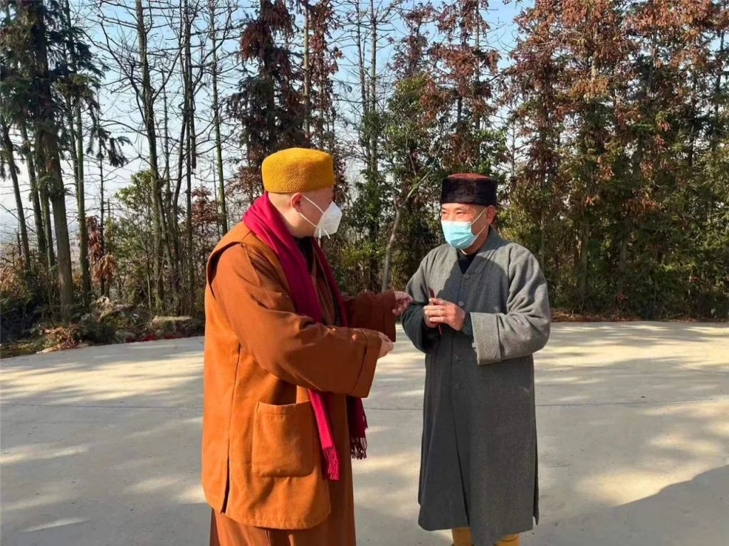 合肥市佛教协会开展新年走访慰问活动