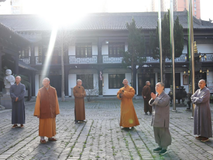 荆州章华寺开展互观互学活动 促进佛教活动场所规范化管理