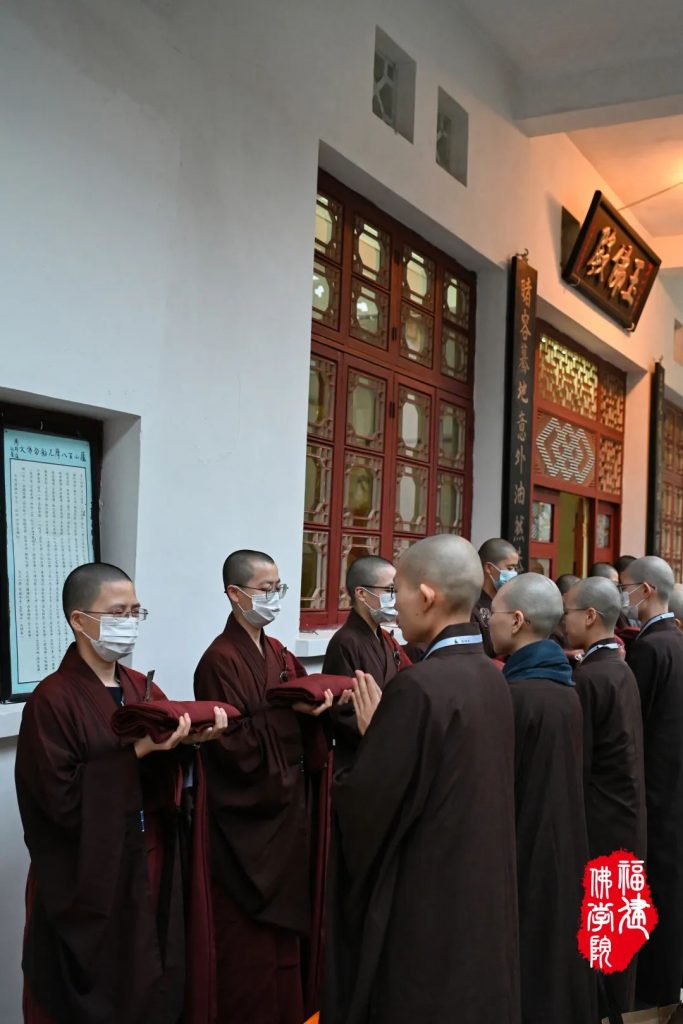 戒幢高树 | 福州象峰崇福寺传授三坛大戒第十九日：正授比丘尼戒