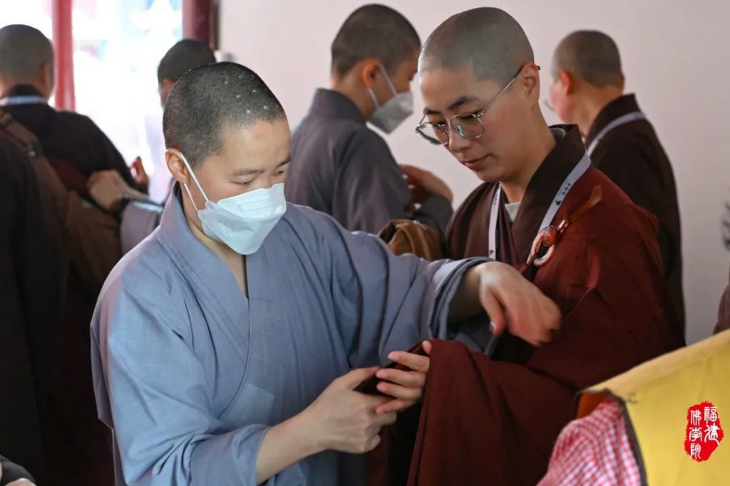 戒幢高树 | 福州象峰崇福寺传授三坛大戒第十九日：正授比丘尼戒