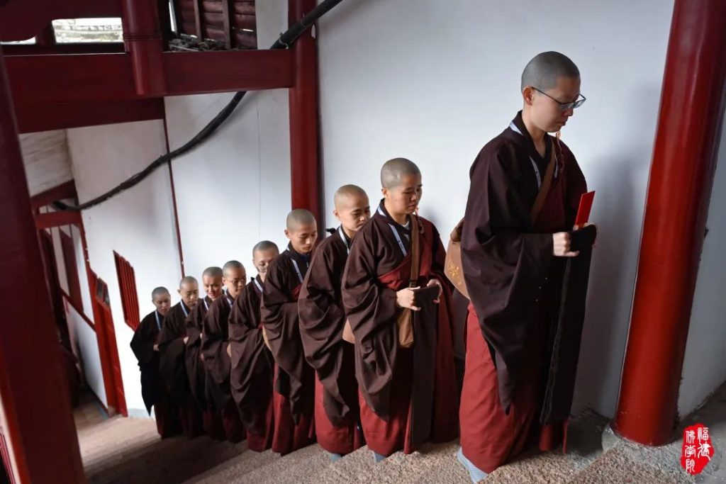 戒幢高树 | 福州象峰崇福寺传授三坛大戒第十九日：正授比丘尼戒