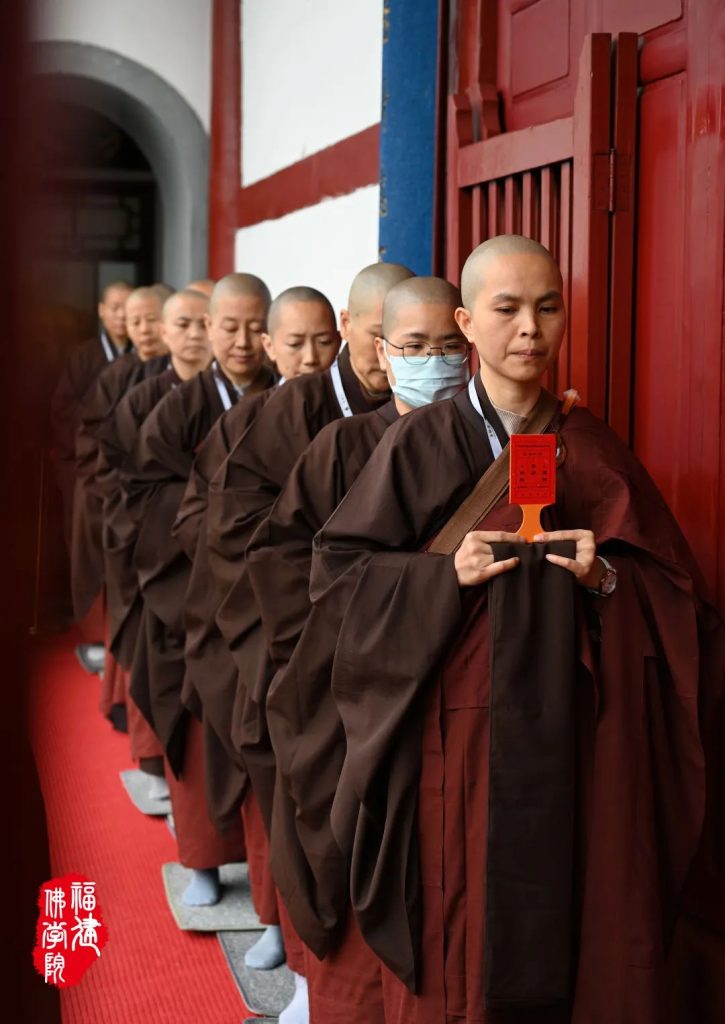 戒幢高树 | 福州象峰崇福寺传授三坛大戒第十九日：正授比丘尼戒