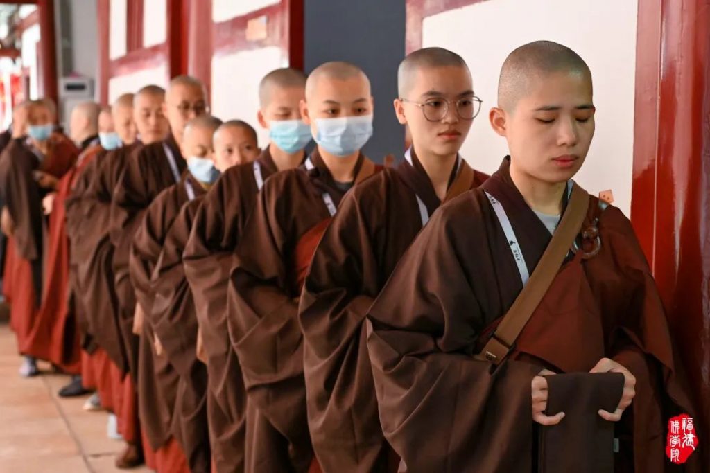 戒幢高树 | 福州象峰崇福寺传授三坛大戒第十九日：正授比丘尼戒