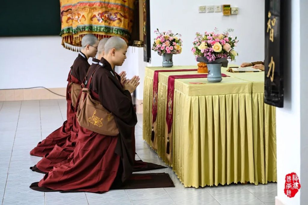 戒幢高树 | 福州象峰崇福寺传授三坛大戒第十九日：正授比丘尼戒