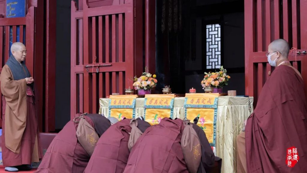 戒幢高树 | 福州象峰崇福寺传授三坛大戒第十九日：正授比丘尼戒