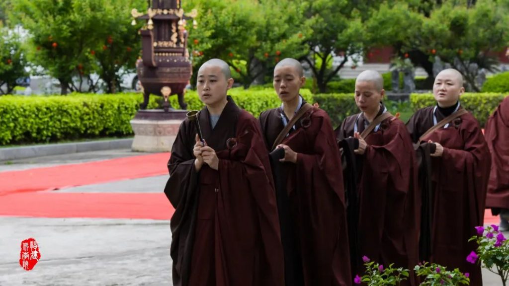 戒幢高树 | 福州象峰崇福寺传授三坛大戒第十九日：正授比丘尼戒