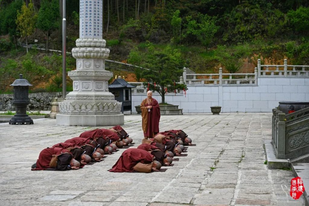 戒幢高树 | 福州象峰崇福寺传授三坛大戒第十九日：正授比丘尼戒