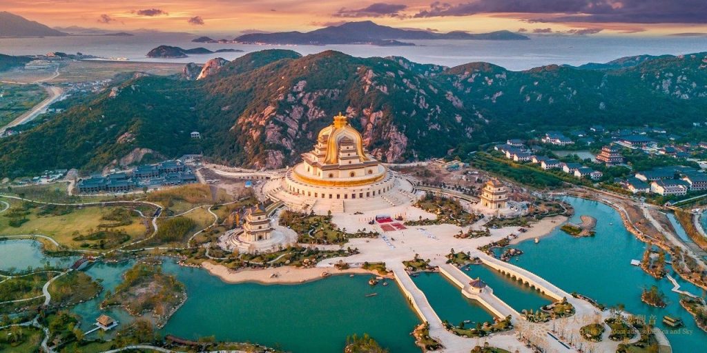 观音法界丨普陀山观音文化园获中国土木工程奖项“詹天佑奖”