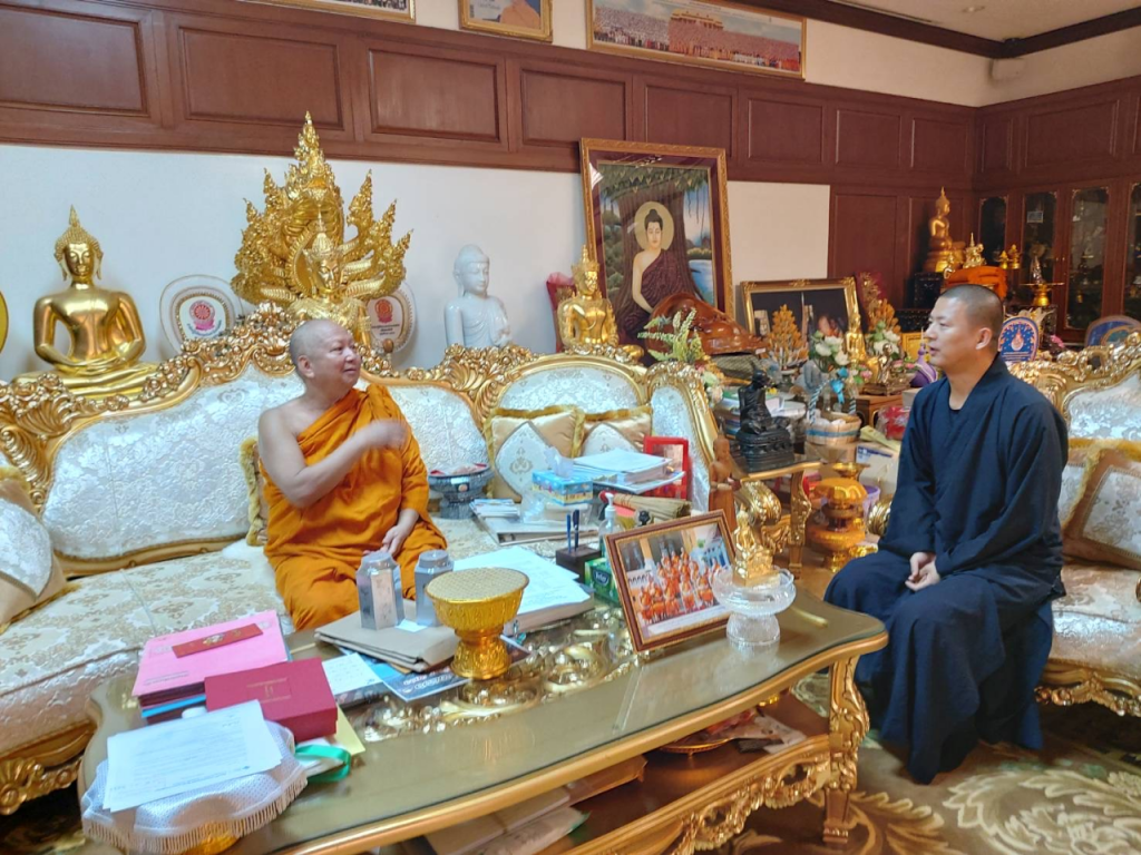 中泰双方就大乘佛教研究中心2023年工作计划进行沟通