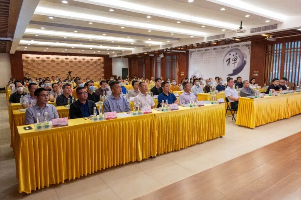 “珠海市反邪教警示教育基地”与“香洲区反邪教警示教育基地”授牌仪式于普陀寺隆重举行