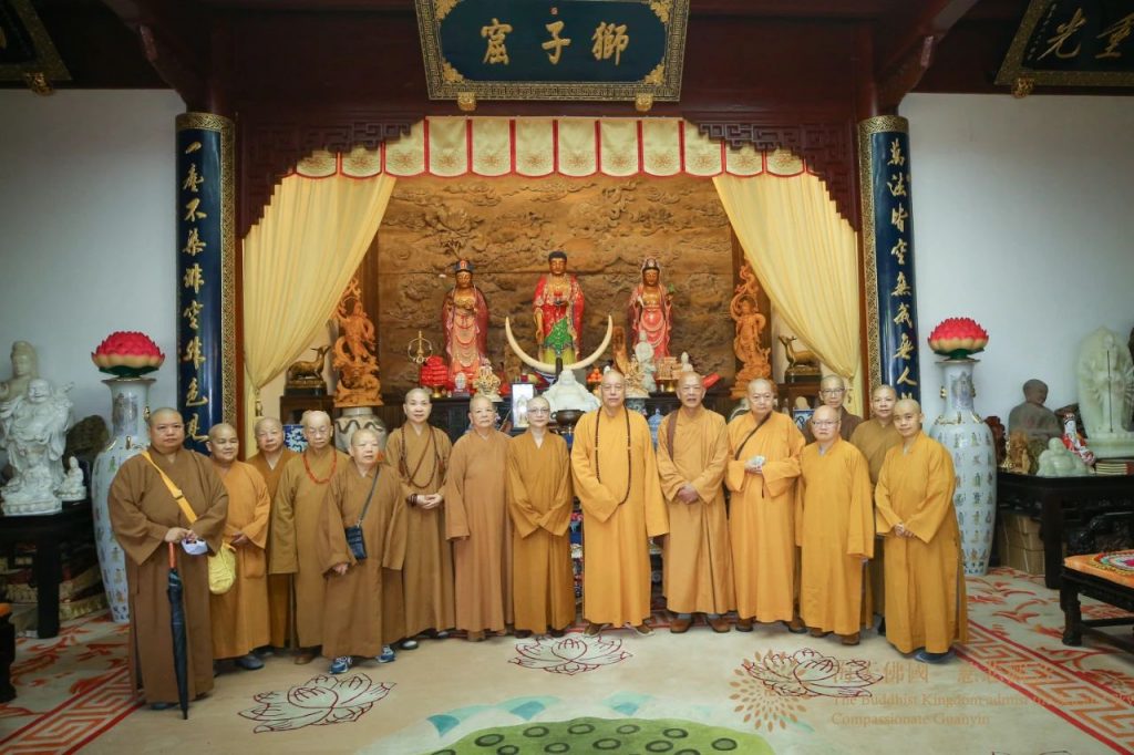 佛国资讯丨台湾南投县佛教会一行到访普陀山参访交流