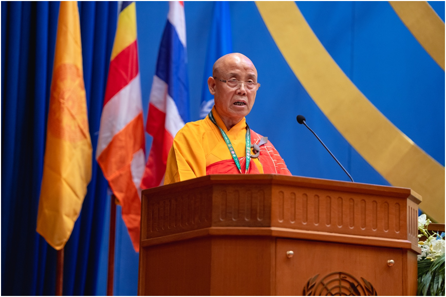 第18届联合国卫塞节庆典大会｜大乘佛教研究中心受邀出席并热烈欢迎中国佛教代表团一行莅临指导参观大乘佛教研究中心