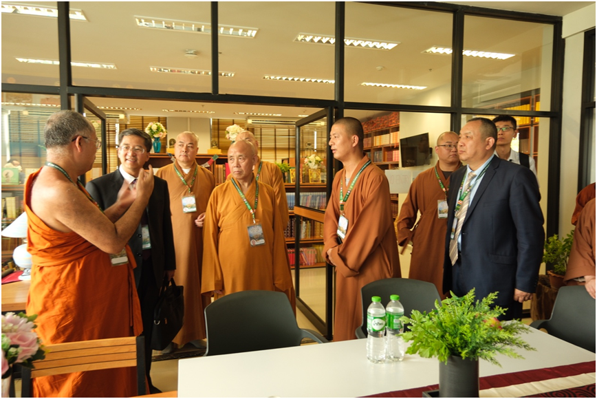 第18届联合国卫塞节庆典大会｜大乘佛教研究中心受邀出席并热烈欢迎中国佛教代表团一行莅临指导参观大乘佛教研究中心
