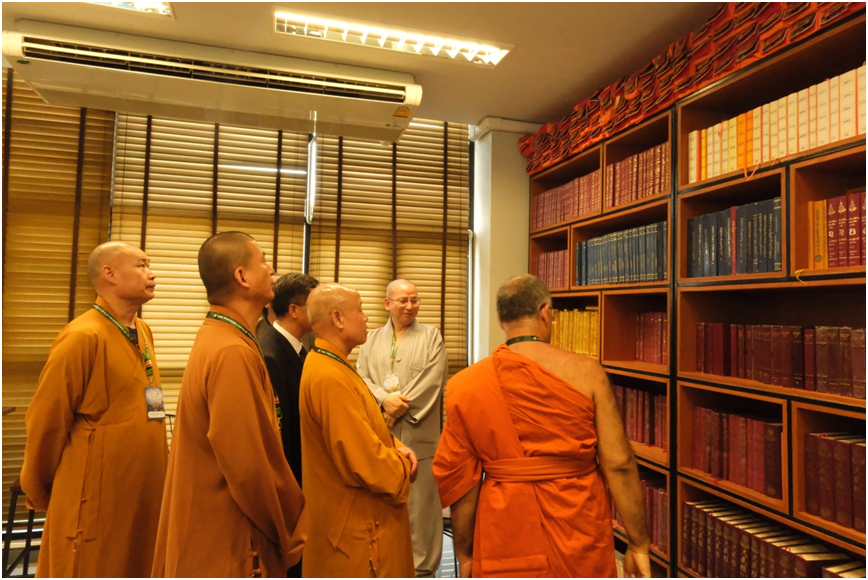 第18届联合国卫塞节庆典大会｜大乘佛教研究中心受邀出席并热烈欢迎中国佛教代表团一行莅临指导参观大乘佛教研究中心