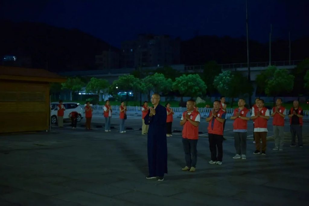 惠来永福禅寺参访团一行赴我寺参访学习