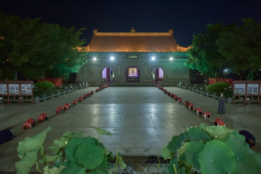 惠来永福禅寺参访团一行赴我寺参访学习