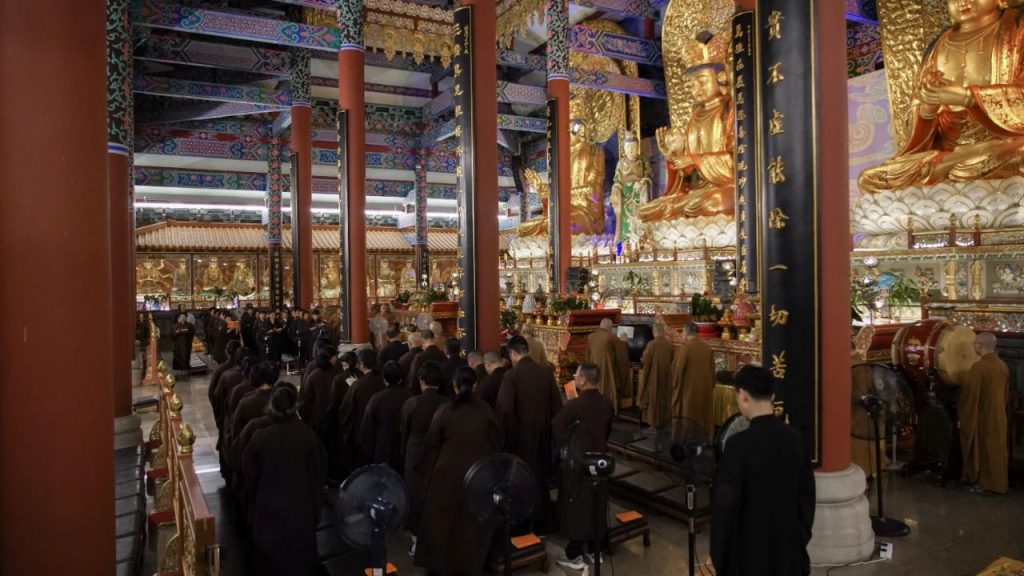 惠来永福禅寺参访团一行赴我寺参访学习