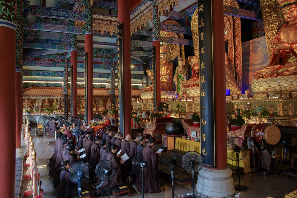 惠来永福禅寺参访团一行赴我寺参访学习