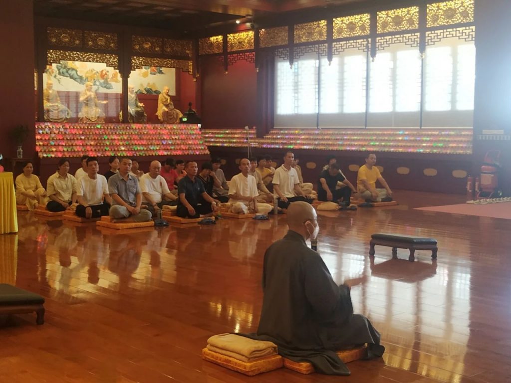 惠来永福禅寺参访团一行赴我寺参访学习