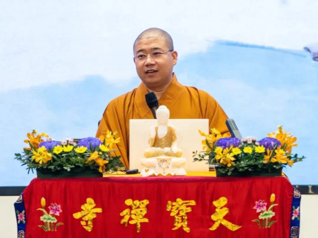 “中国佛教讲经交流会”讲经法师代表2023巡讲活动走进浙江东阳天宝寺