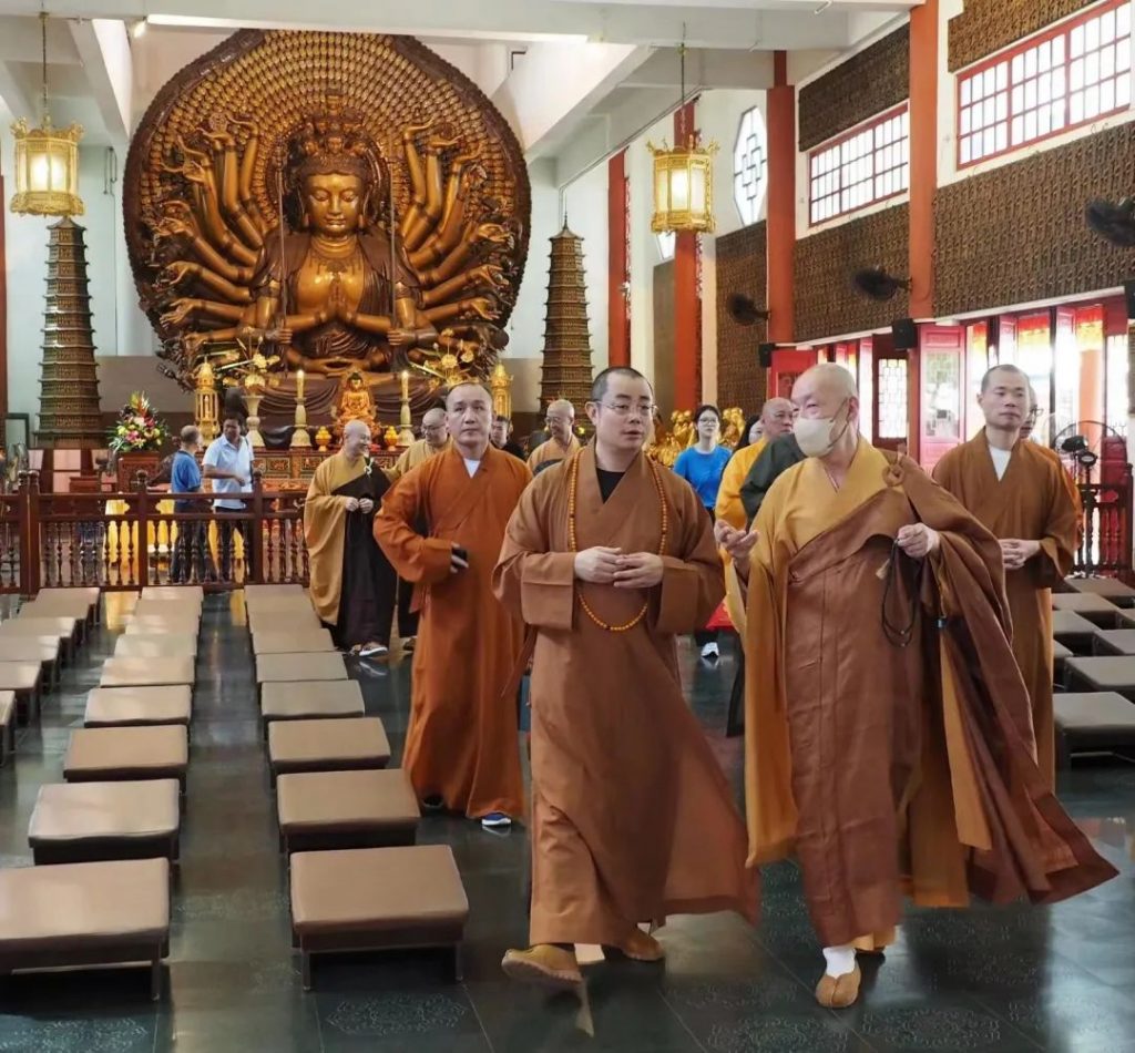福州佛教代表团赴新加坡参访
