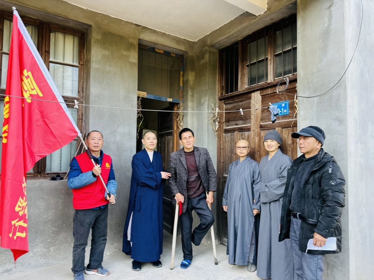 慈善关爱｜闽侯佛协九寺联动慰问耄耋老人