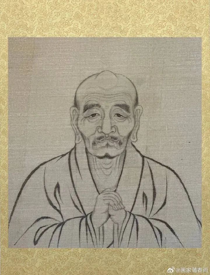 薄春雨：重绘《佛祖道影》疏