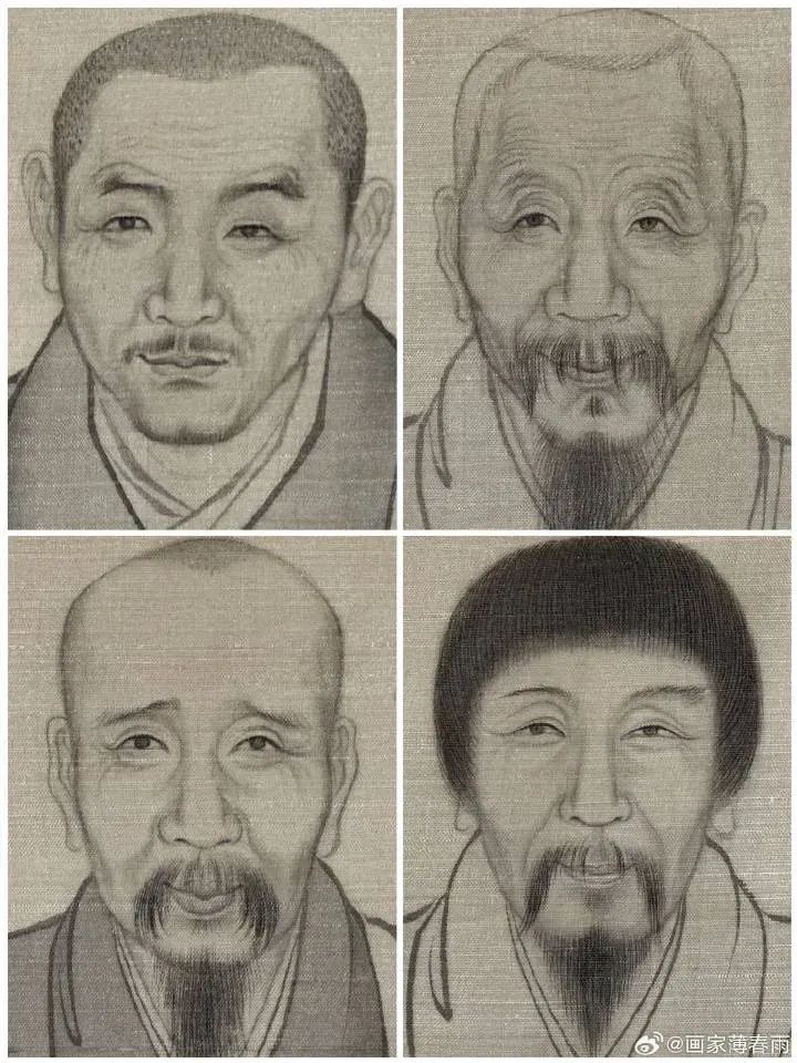 薄春雨：重绘《佛祖道影》疏