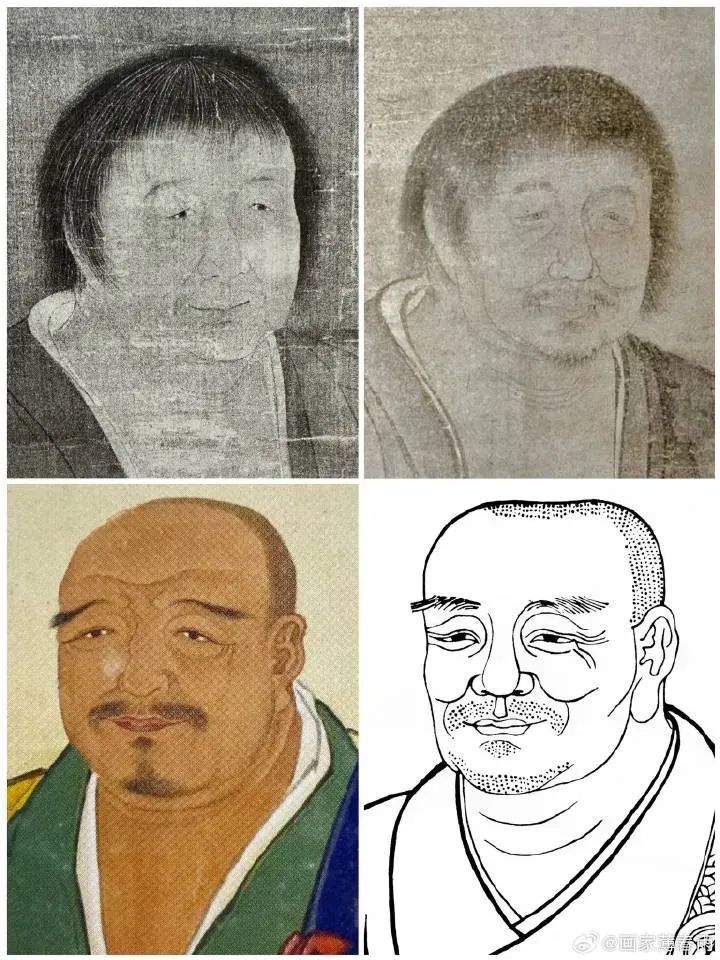 薄春雨：重绘《佛祖道影》疏