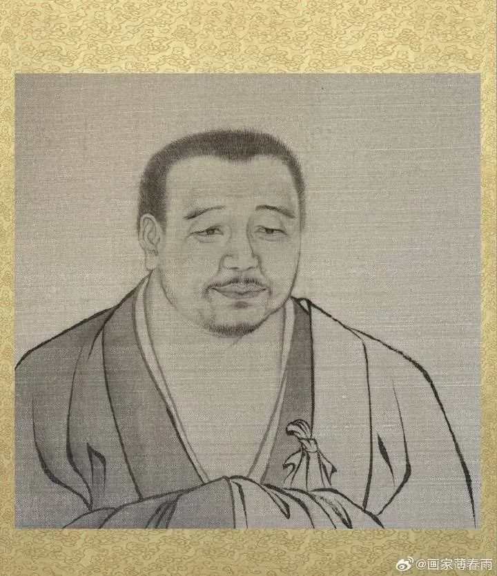 薄春雨：重绘《佛祖道影》疏