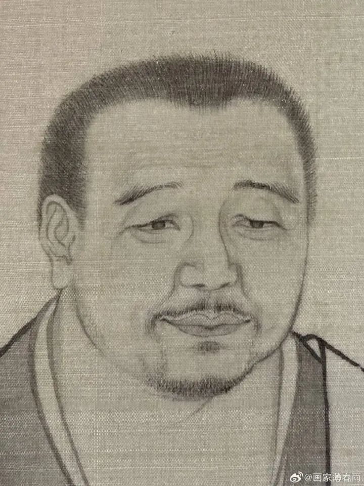 薄春雨：重绘《佛祖道影》疏