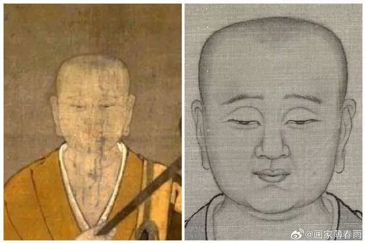 薄春雨：重绘《佛祖道影》疏