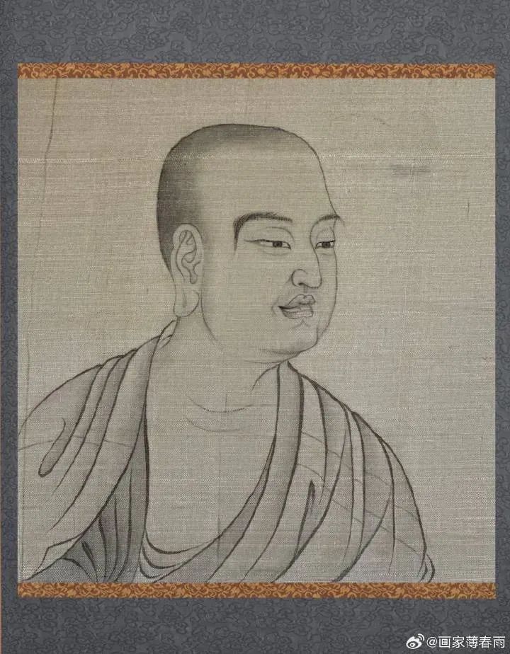 薄春雨：重绘《佛祖道影》疏