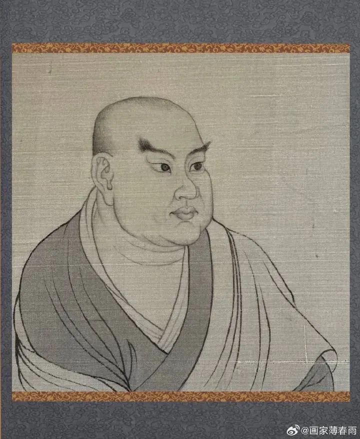 薄春雨：重绘《佛祖道影》疏