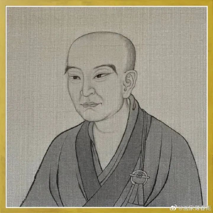 薄春雨：重绘《佛祖道影》疏