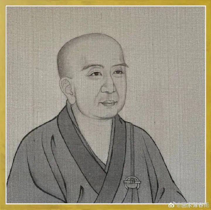 薄春雨：重绘《佛祖道影》疏