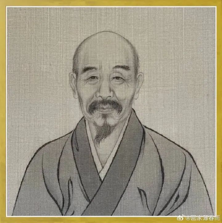 薄春雨：重绘《佛祖道影》疏