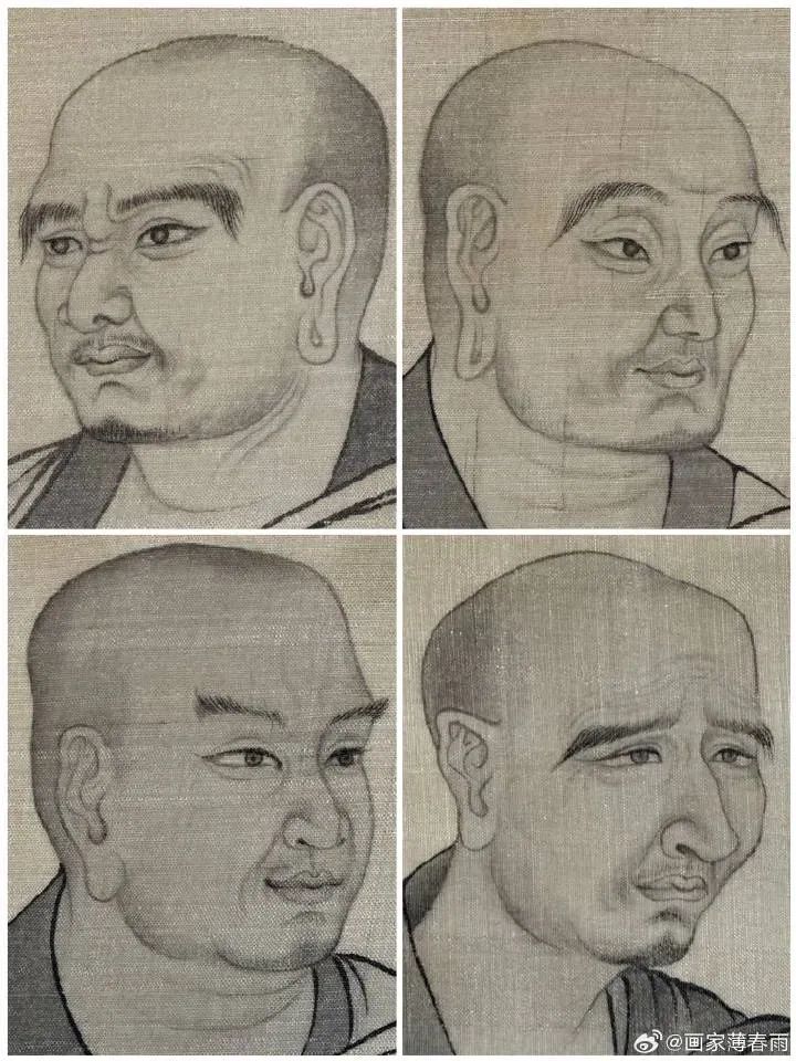 薄春雨：重绘《佛祖道影》疏