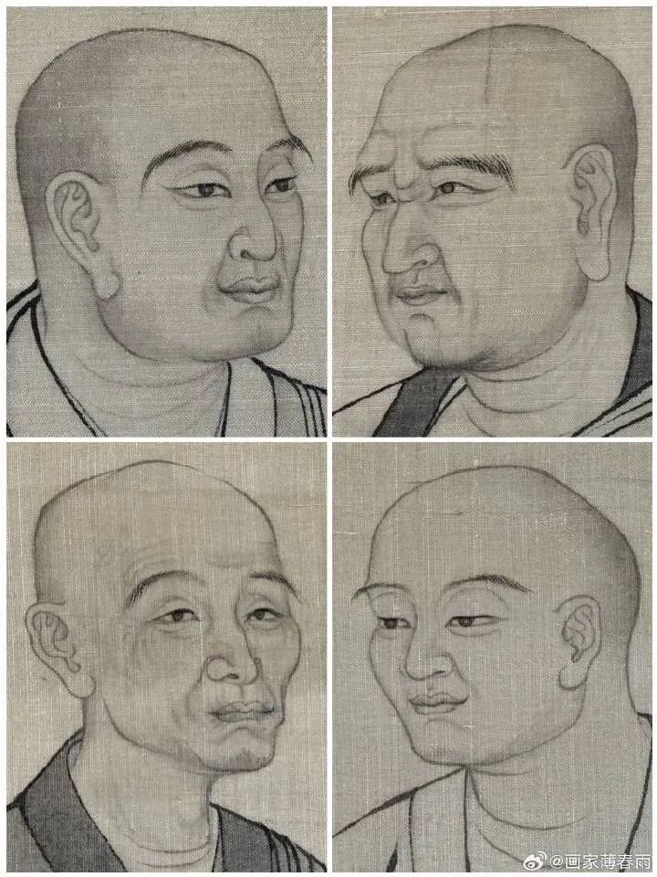 薄春雨：重绘《佛祖道影》疏