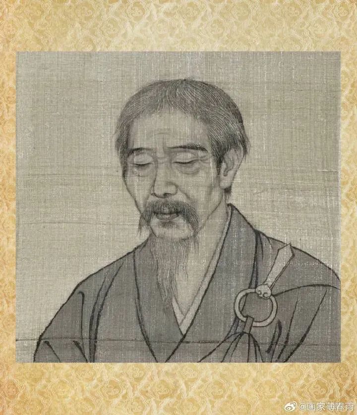 薄春雨：重绘《佛祖道影》疏