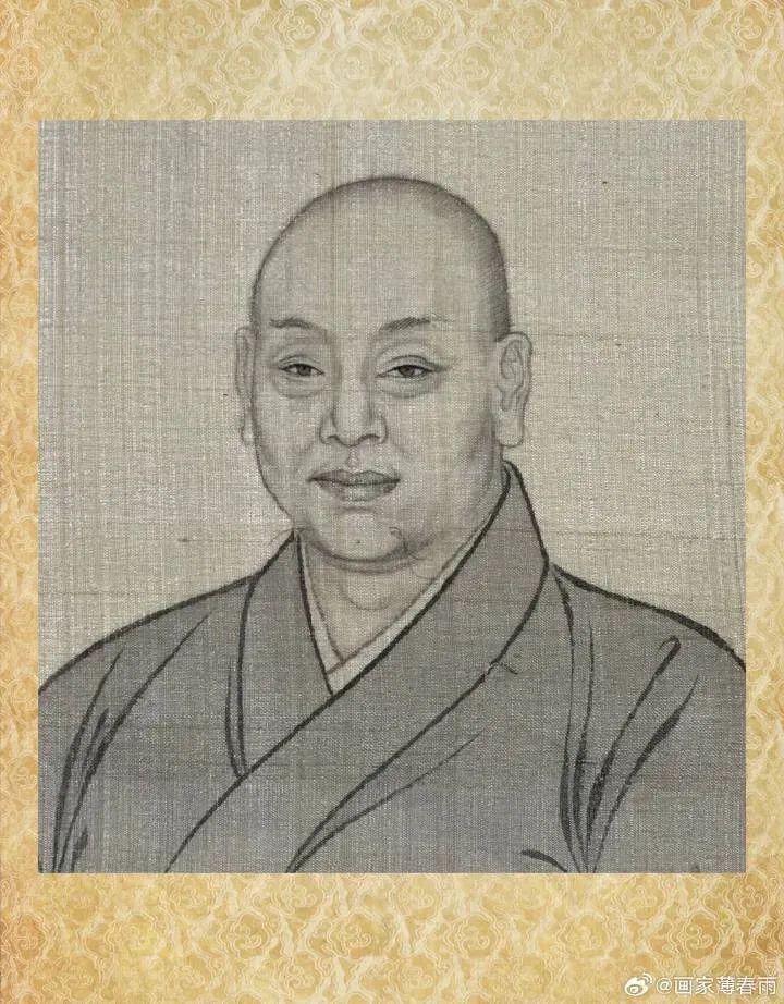 薄春雨：重绘《佛祖道影》疏