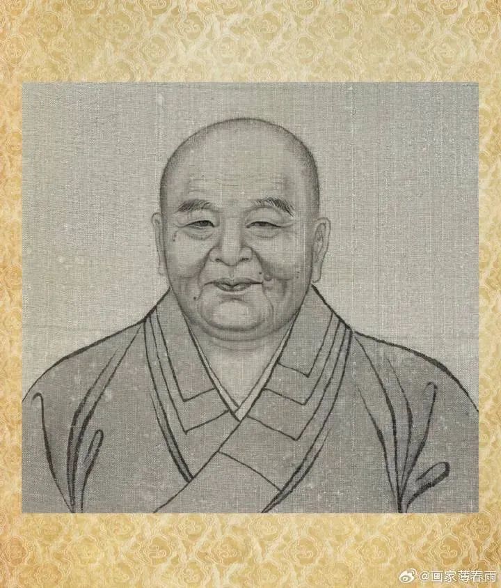 薄春雨：重绘《佛祖道影》疏